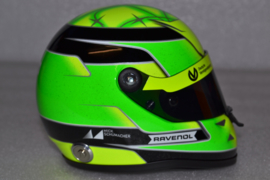 Mick Schumacher Benetton Ford Helmet Spa Francorchamps Deomo 2017 season