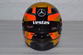 Stoffel Vandoorne HWA Vestas Team Formula E helmet 2019/ 2020 season