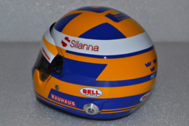 Marcus Ericsson Alfa Romeo Sauber F1 Team helmet 2018 season