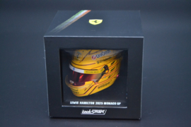Lewis Hamilton Scuderia Ferrari HP mini helmet Monaco 2025 season