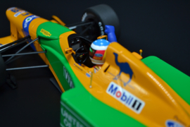 Michael Schumacher Benetton Ford B192 race car German Grand Prix 1992 season