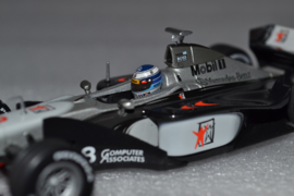 Mika Hakkinen Mc Laren Mercedes MP-13 race car World Champion 1998 season