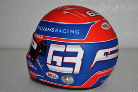 George Russell Williams Mercedes helmet 2021 season