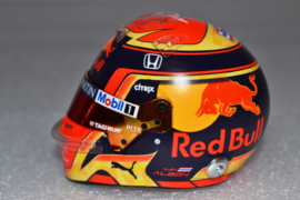Alexander Albon Red Bull Honda helmet 2nd half of the 2019 season