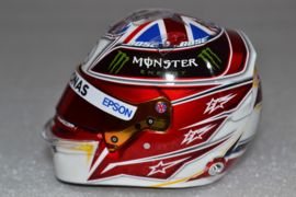 Lewis Hamilton Mercedes AMG Petronas helmet British Grand Prix 2019 season