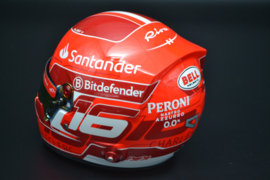 Charles Leclerc Scuderia Ferrari mini helmet 2024 season