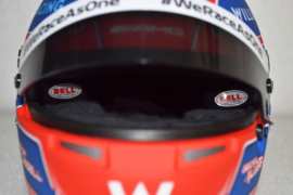 George Russell Williams Mercedes helmet 2021 season