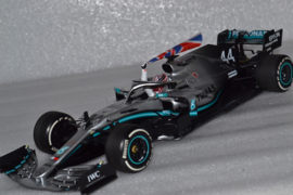 Lewis Hamilton Mercedes AMG Petronas MGP-W10 race car British Grand Prix 2019 season