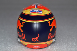 Alexander Albon Red Bull Honda helmet 2nd half of the 2019 season