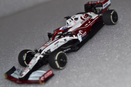 Kimi Raikkonen Alfa Romeo Orlen C41 race car Abu Dhabi Grand Prix 2021 season