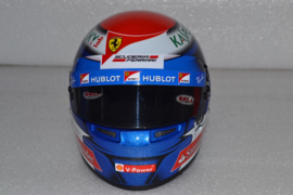 Marc Gene Scuderia Ferrari helmet 2017 VIP release