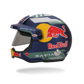 Sebastian Loeb Dacia Dakar rally mini helmet 2025 season