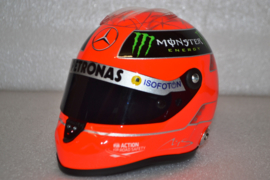 Michael Schumacher Mercedes AMG Petronas helmet 2012 season