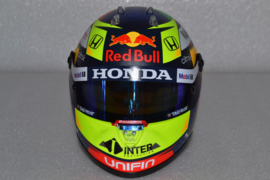 Sergio Perez Red Bull Honda helmet 2021 season