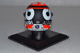 Yuki Tsunoda Alpha Tauri Honda mini helmet 2021 season