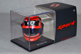 Yuki Tsunoda Alpha Tauri Honda mini helmet 2021 season