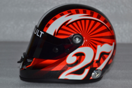 Nico Hulkenberg Sahara Force India helmet 2017 season
