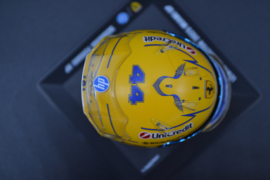 Lewis Hamilton Scuderia Ferrari HP mini helmet Miami Grand Prix 2025 season