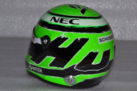 Nico Hulkenberg Sahara Force India helmet 2016 season