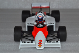 Alain Prost Mc Laren TAG Porsche MP4-2B race car World Champion 1985 season
