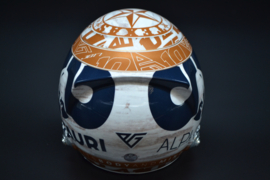 Pierre Gasly Apha Tauri Honda mini helmet USA Grand Prix 2022 season