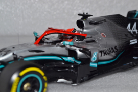 Lewis Hamilton Mercedes AMG Petronas MGP-W10 race car Monaco Grand Prix 2019 season