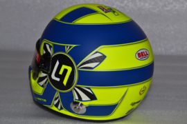 Lando Norris Mc Laren Renault helmet 2020 season