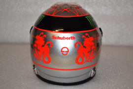 Michael Schumacher Mercdes AMG Petronas helmet Belgian Grand Prix 2012 season