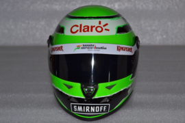 Nico Hulkenberg Sahara Force India helmet 2016 season