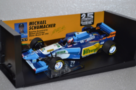 Michael Schumacher Benetton Renault B195 race car Monaco Grand Prix 1995 season