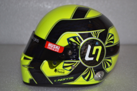 Lando Norris Mc Laren Mercedes mini helmet 2021 season
