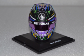 Lewis Hamilton Mercedes AMG Petronas helmet British Grand Prix 2021 season