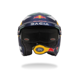 Sebastian Loeb Dacia Dakar rally mini helmet 2025 season