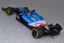 Fernando Alonso Alpine F1 Team A521 race car Bahrain grand prix 2021 season