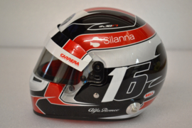 Charles Leclerc Sauber Alfa Romeo F1 Team helmet 2018 season