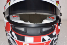 Charles Leclerc Suderia Ferrari mini helmet 2021 season