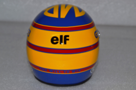 Mark Blundell Ligier Ford helmet 1993 season signed