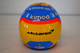Fernando Alonso Mc Laren Chevrolet helmet Indy 500 2019