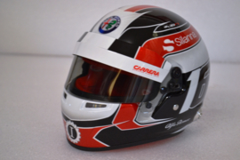 Charles Leclerc Sauber Alfa Romeo F1 Team helmet 2018 season
