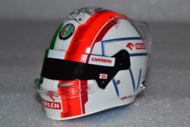 Antonio Giovinazzi Alfa Romeo helmet 2020 season