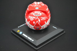 Charles Leclerc Scuderia Ferrari HP mini helmet Monaco Grand Prix 2024 season