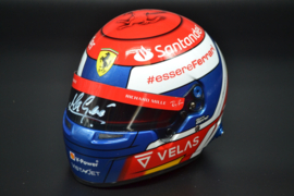 Marc Gene Scuderia Ferrari test & driver driver mini helmet 2022 season (signed version)