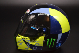 Valentino Rossi Audi LMS GT3 mini helmet 2022 season