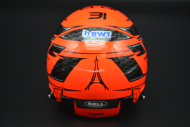 Esteban Ocon Alpine F1 Team mini helmet 2024 season