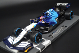 George Russell Williams Mercedes FW43B race car Belgian Grand Prix 2021 season