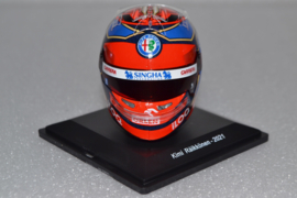 Kimi Raikkonen Alfa Romeo Orlen mini helmet 2021 season