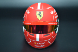 Charles Leclerc Scuderia Ferrari mini helmet 2023 season