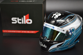 Valtteri Bottas Alfa Romeo Orlen mini helmet 2023 season