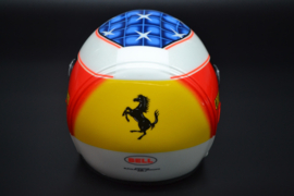 Michael Schumacher Scuderia Ferrari mini helmet Spanish Grand Prix 1996 season