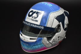 Pierre Gasly Alpha Tauri Honda mini helmet Miami Grand prix 2022 season